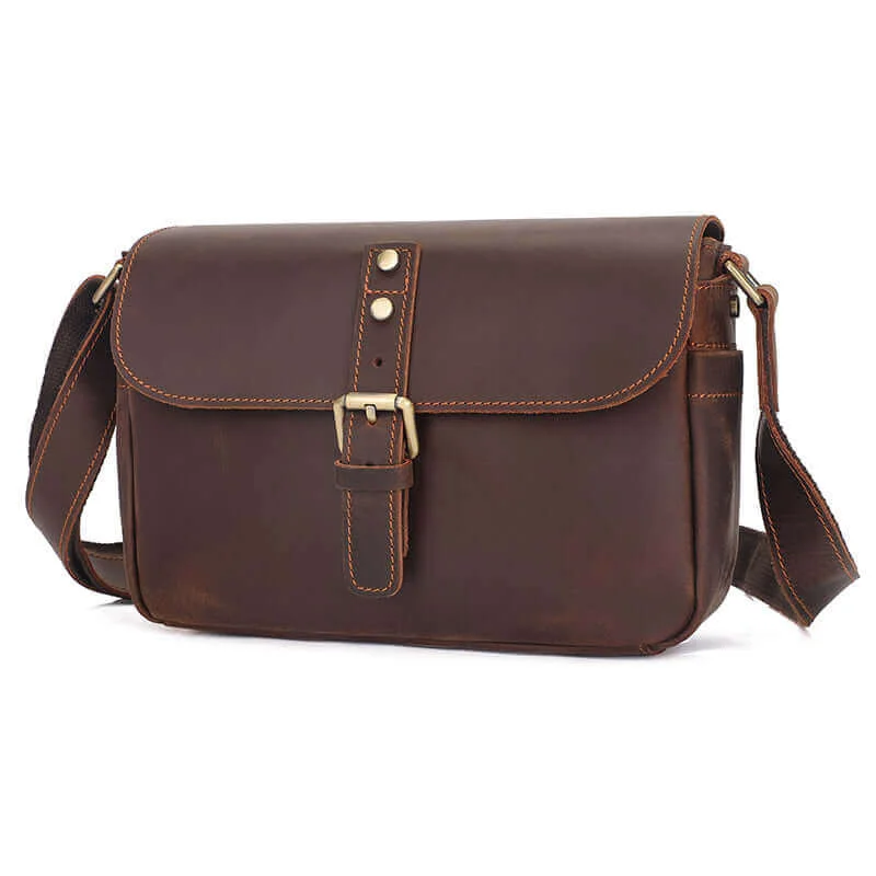 Vintage Crazy Horse Leather Crossbody Bag Your Perfect Bag At The Perfect Price