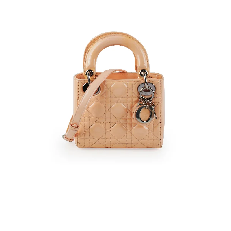 Shop Sales Christian Dior Mini Patent Lady Dior Peach Bag Affordable Elegance, Grab Yours Shop Sales Christian Dior Mini Patent Lady Dior Peach Bag Affordable Elegance, Grab Yours