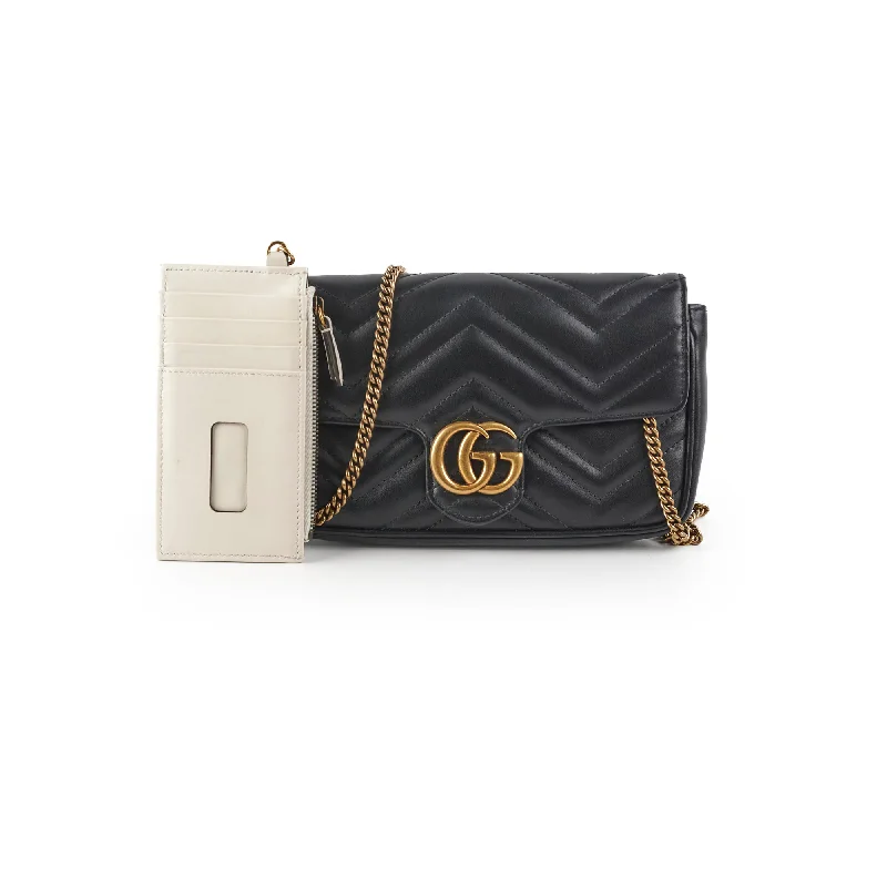 Luxe Style Discounts Gucci GG Marmont Matelasse Mini Bag Black Grab Your Favorite Handbags At Discounted Prices Luxe Style Discounts Gucci GG Marmont Matelasse Mini Bag Black Grab Your Favorite Handbags At Discounted Prices