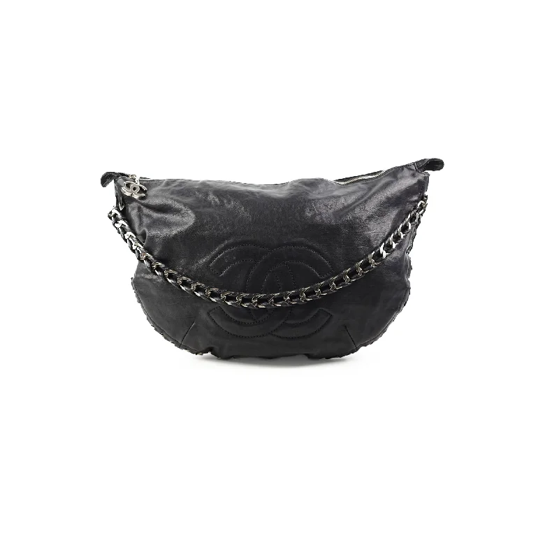 Functional Bags For Busy Moms And Dads Chanel Black Hobo Shoulder Bag - Series 10 Everyday Elegance At Lower Prices Functional Bags For Busy Moms And Dads Chanel Black Hobo Shoulder Bag - Series 10 Everyday Elegance At Lower Prices