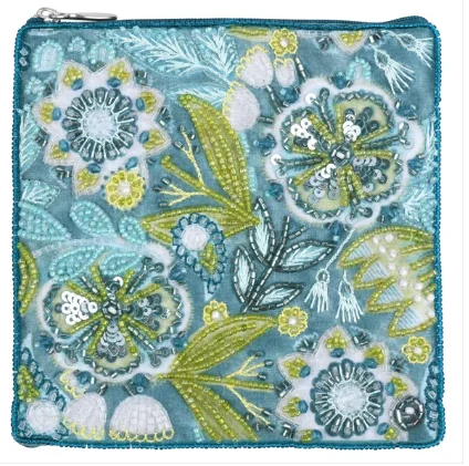Customizable Bags For Personalized Style Pouch Botanic Bliss Aqua SHCP065 X-Large Stylish Totes, Special Discounts Customizable Bags For Personalized Style Pouch Botanic Bliss Aqua SHCP065 X-Large Stylish Totes, Special Discounts