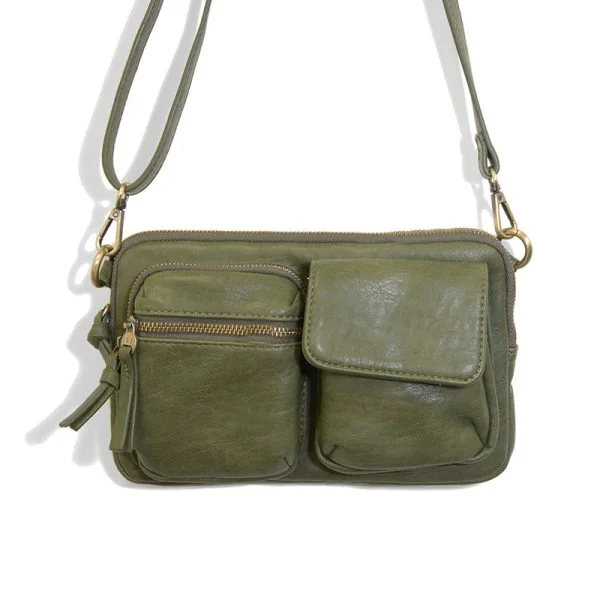 Active Lifestyles Kendra Cargo Pocket Sling / Crossbody Bag - L8185-03 - Women MOSS Trendy Bags, Huge Savings Active Lifestyles Kendra Cargo Pocket Sling / Crossbody Bag - L8185-03 - Women MOSS Trendy Bags, Huge Savings