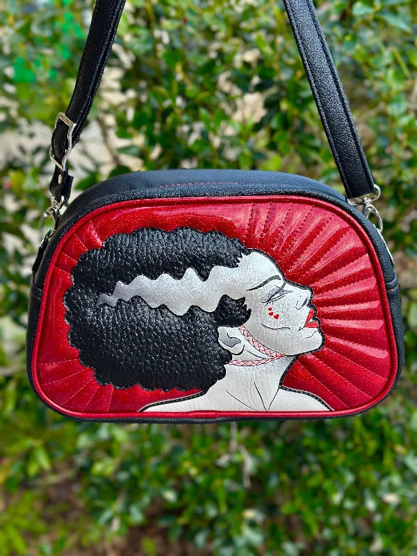 Wholesale Bags For Resellers Valentine Bride Moxie - Blood Red Glitter & Symphony Black - Collab with Ally Cat Stylish And Durable Handbags At Great Value Wholesale Bags For Resellers Valentine Bride Moxie - Blood Red Glitter & Symphony Black - Collab with Ally Cat Stylish And Durable Handbags At Great Value