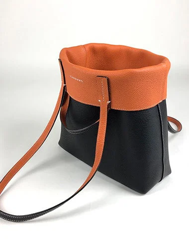Feminine Style Promotions Cute Womens Black&Orange Leather Shoulder Tote Bag Best Tote Handbag Shopper Bag Purse for Ladies Unmissable Deals On Trendy Handbags Feminine Style Promotions Cute Womens Black&Orange Leather Shoulder Tote Bag Best Tote Handbag Shopper Bag Purse for Ladies Unmissable Deals On Trendy Handbags