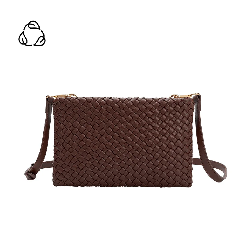 On-Trend Fashion Offers Daisy Espresso Woven Recycled Vegan Crossbody Limited-Stock Bag Clearance – Hurry On-Trend Fashion Offers Daisy Espresso Woven Recycled Vegan Crossbody Limited-Stock Bag Clearance – Hurry