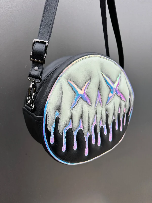 Timeless Style Promotions Drippy Drop X Eye Glow Skull- Unicorn Barf, Heidi Black Trendy Handbags At Limited-Time Discounts Timeless Style Promotions Drippy Drop X Eye Glow Skull- Unicorn Barf, Heidi Black Trendy Handbags At Limited-Time Discounts