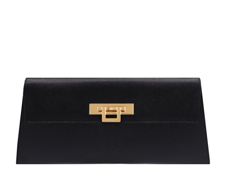 Chic Styles Fonteyn Clutch Dolomite - Black Premium Quality Bags At Affordable Prices Chic Styles Fonteyn Clutch Dolomite - Black Premium Quality Bags At Affordable Prices