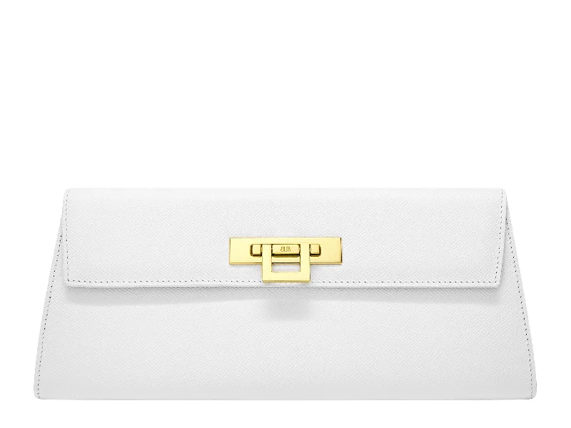 Day-To-Night Styles Fonteyn Clutch Dolomite - White Affordable Luxury With Top-Quality Handbags Day-To-Night Styles Fonteyn Clutch Dolomite - White Affordable Luxury With Top-Quality Handbags