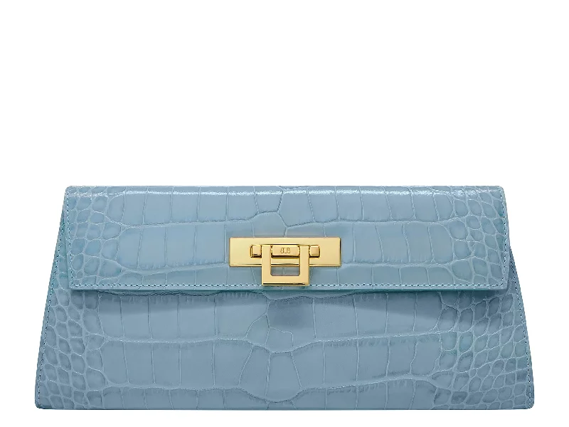 Seasonal Sale Bags Fonteyn Clutch Orinoco - Bluebell/Gold Stylish Totes, Special Discounts Seasonal Sale Bags Fonteyn Clutch Orinoco - Bluebell/Gold Stylish Totes, Special Discounts
