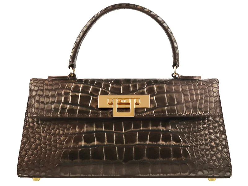 Affordable Handbags Fonteyn East West Orinoco - Bronze Carry Elegance For Less