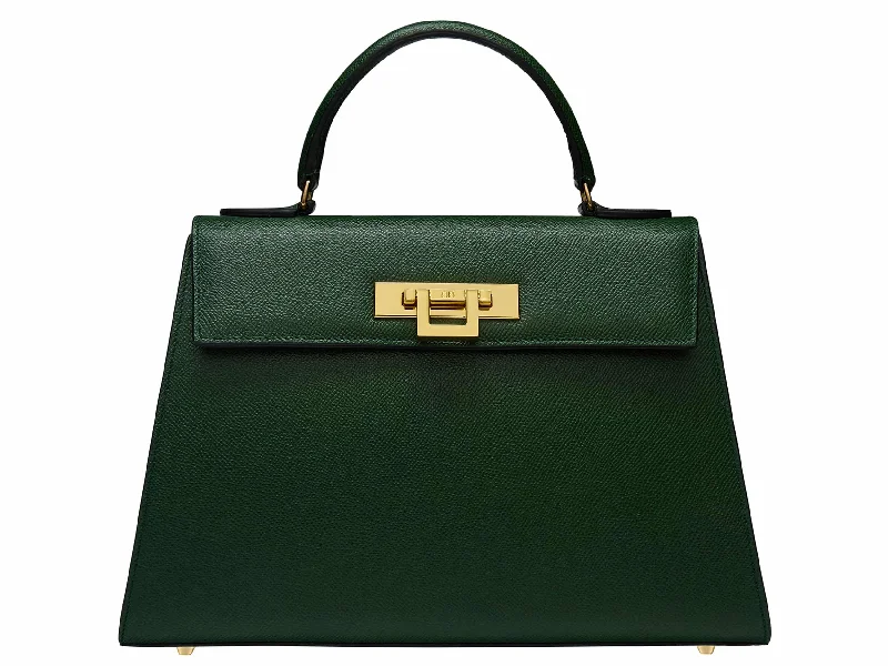 Fonteyn Large Dolomite - Dark Green Trendy Purses At Exclusive Promotional Rates