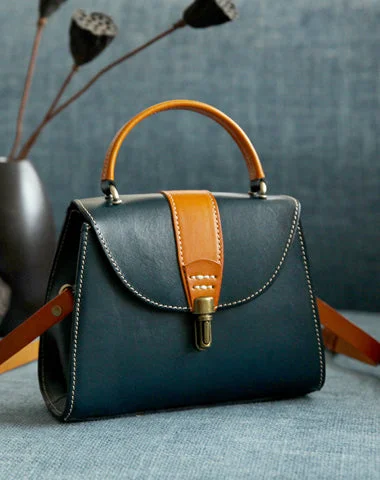 Affordable Bags For Budget Shoppers Handmade Women's Blue Leather Handbags Purse Vintage Small Handbag Shoulder Bag Purse Fashion-Forward Bags, Now On Sale Affordable Bags For Budget Shoppers Handmade Women's Blue Leather Handbags Purse Vintage Small Handbag Shoulder Bag Purse Fashion-Forward Bags, Now On Sale