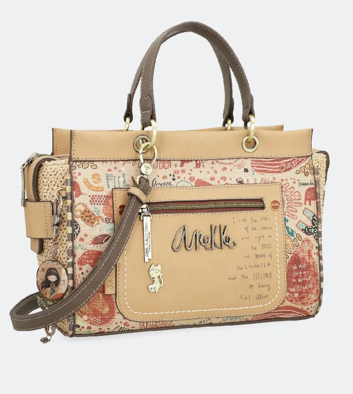 Kenya Bag with two handles and front pocket Fashion-Forward Bags At Exclusive Promotional Prices Kenya Bag with two handles and front pocket Fashion-Forward Bags At Exclusive Promotional Prices