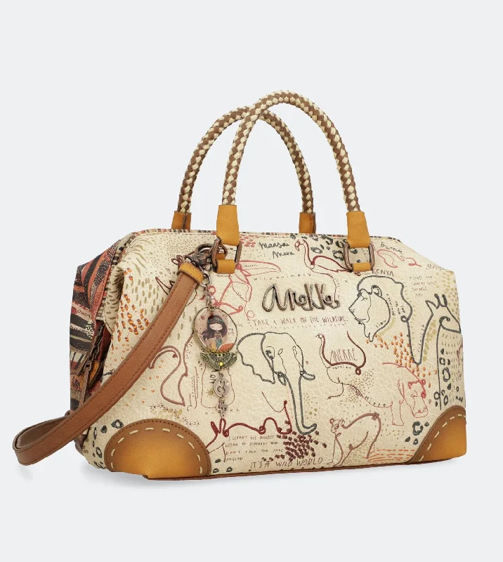 Style Upgrade Safari Fusion Bowling bag Limited-Time Handbag Sale