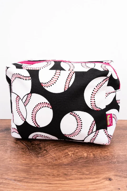 Chic Style Discounts SALE! NGIL Baseball Cosmetic Case with Hot Pink Trim The Ultimate Sale On Must-Have Handbags Chic Style Discounts SALE! NGIL Baseball Cosmetic Case with Hot Pink Trim The Ultimate Sale On Must-Have Handbags