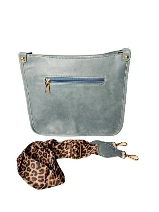 High-Quality Bags Bucket Bag - Crossbody - Guitar Strap - Faux Leather - Women's - 11w x 9.25- Blue/Green Everyday Handbags At Wallet-Friendly Rates High-Quality Bags Bucket Bag - Crossbody - Guitar Strap - Faux Leather - Women's - 11w x 9.25- Blue/Green Everyday Handbags At Wallet-Friendly Rates