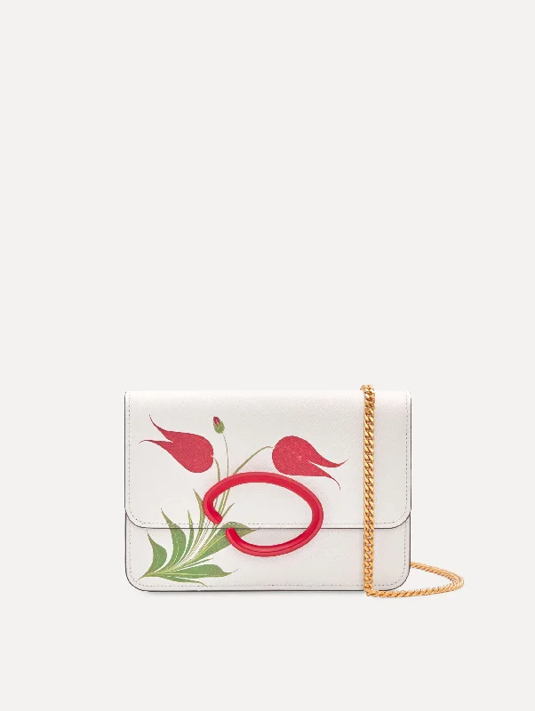 Smart Casual Deals Tulip Printed O Pochette Handbag Deals For Every Occasion