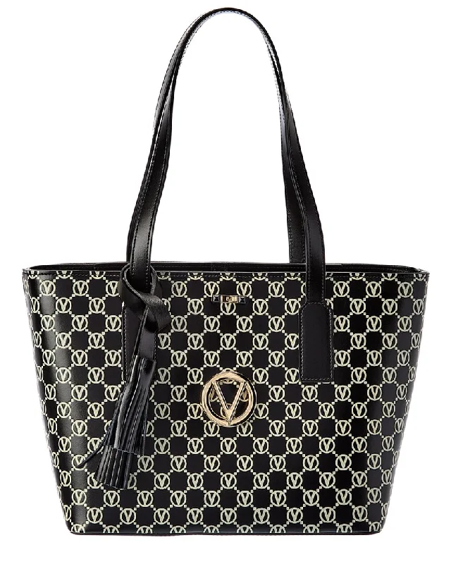 Trendy Pulse Valentino by Mario Valentino Prince Monogram Leather Tote Must-Have Bags With Big Savings Trendy Pulse Valentino by Mario Valentino Prince Monogram Leather Tote Must-Have Bags With Big Savings