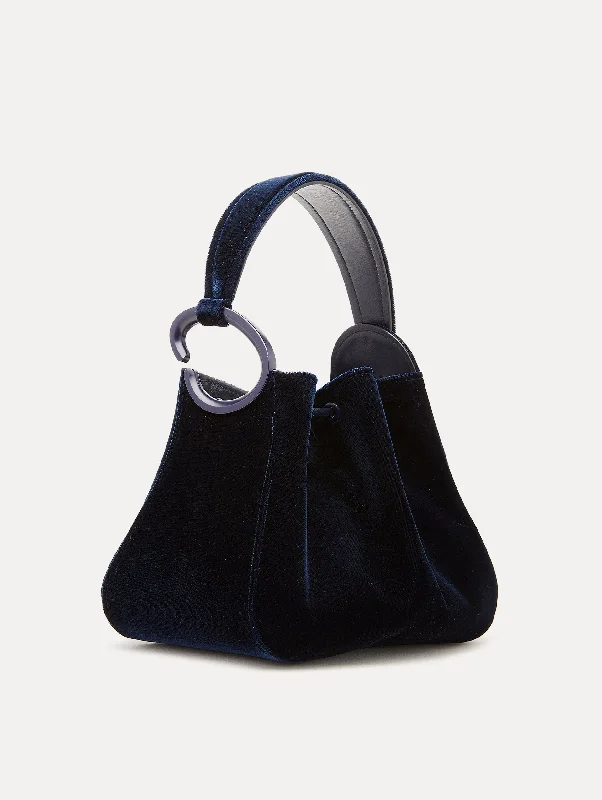 Clearance Event Velvet O Handle Bag Iconic Handbags At Budget-Friendly Prices