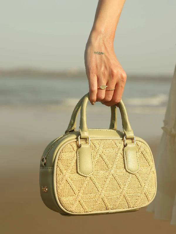 Trendy Women's Wear Collection Women Pista Textured Structured Sling Bag with Quilted The Best Handbag Sale Of The Season Trendy Women's Wear Collection Women Pista Textured Structured Sling Bag with Quilted The Best Handbag Sale Of The Season